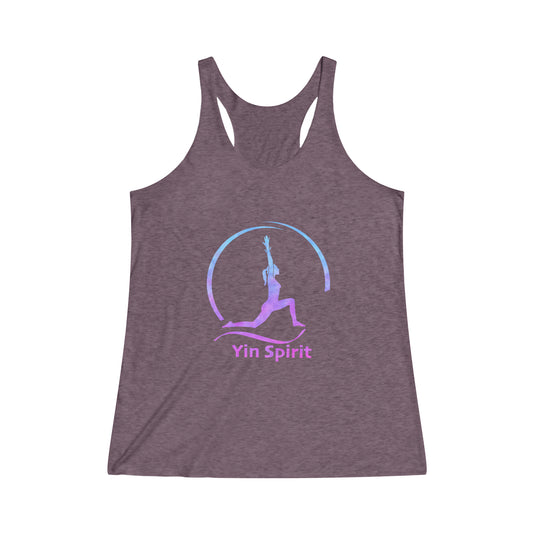 Yin Spirit Women's Tri-Blend Racerback Tank